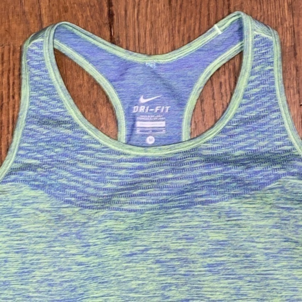 NEW Nike Spacedye Racerback Tank Top - Picture 4 of 6